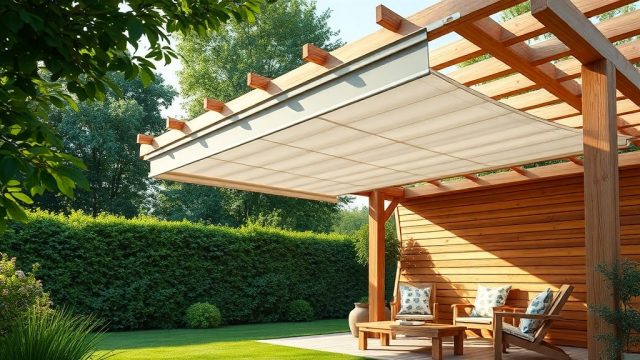 Gunter 3x4m Ahşap Pergola İçin Aksesuar ve Özelleştirme Fikirleri