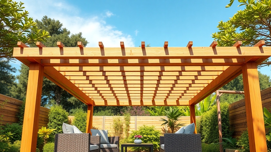 Gunter 3x4m Ahşap Pergola Satın Alma Rehberi
