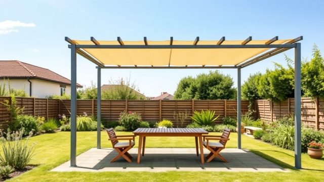 Outsunny 3x3m Katlanır Pergola Kullanım İpuçları ve Püf Noktaları