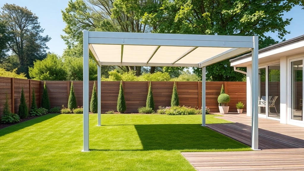 Outsunny 3x3m Katlanır Pergola Kurulum Adımları