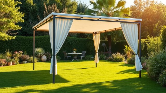 Outsunny 3x3m Katlanır Pergola Sıkça Sorulan Sorular