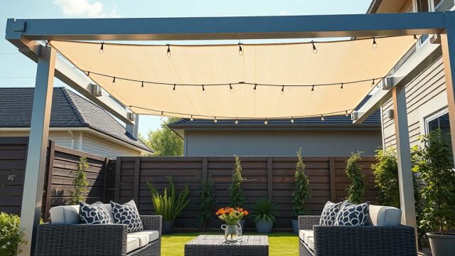 Sunjoy Ledge 10×10 Pergola İçin En İyi Aksesuarlar