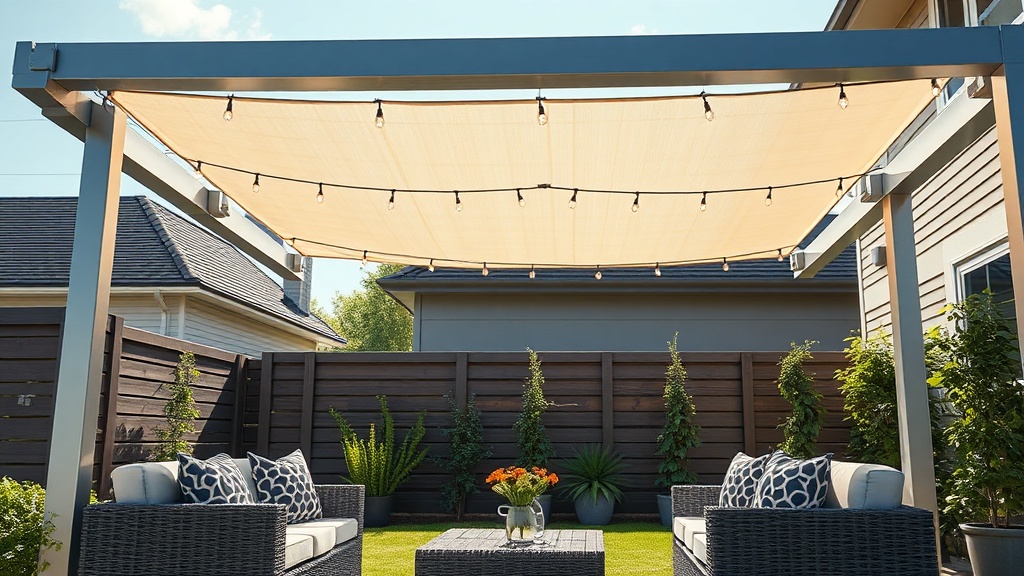 Sunjoy Ledge 10×10 Pergola İçin En İyi Aksesuarlar